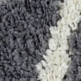thumbnail image 4 of Mainstays Diamond Plush Contemporary Gray Shag Indoor Area Rug, 3'x4'8", 4 of 7