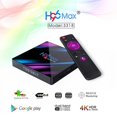 thumbnail image 1 of H96 max 3318 Quad-Core 2+16G/4+32G Android 9.0 HD Smart Network Media Player TV Box UK plug, 1 of 5