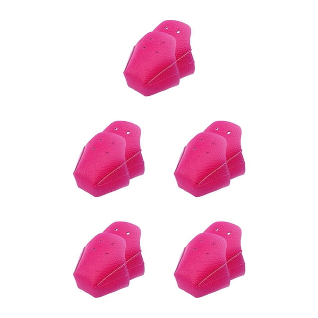 Soidarity 1 par de protectores para los dedos de los pies, protección consistente de cuero PU, protectores para los dedos de los pies de los Type3 NO3