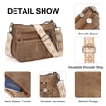 thumbnail image 4 of GAEKEAO Crossbody Bags for Women Soft Leather Large Capacity Multi Pocket Shoulder Purse with Adjustable Strap, 4 of 8