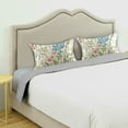 thumbnail image 3 of Yayeee Pillowcase King Size Set of 2 Satin Wrinkle Resistant Pillow Case, Colorful Wildflowers, 3 of 8