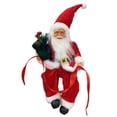 thumbnail image 4 of 23 Inch Porch Goose Outfits,Santa Riding Goose Doorway Decor,Goose Statue Outfit Holiday Entryway Display Seasonal Porch Lawn Accent Festive Winter Scene Decoration for Party Garden Styling, 4 of 6