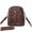 Red, variant on Lispipm Crossbody Phone Purse for Women Small Suede Shoulder Bag Ladies Double Zipper Travel Work Bags with Detachable Strap