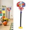 thumbnail image 4 of Ensemble de Panier de Basketball, Support de Panier de Basketball pour Enfants en Plastique Ferme, Exquis, Stable, Hauteur Ajustable pour l'Intérieur pour les Jeux, 4 of 8