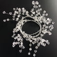 thumbnail image 2 of 4FT Crystal Acrylic Gem Bead String Hanging Transparent  Chain  Suitable for Wedding and Birthday Party Decoration, 2 of 6