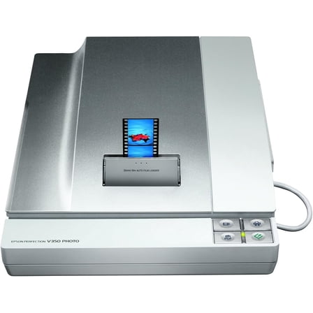 Epson Perfection V350 Photo Color Scanner – 4800 dpi Flatbed   Built‑in Film/Slide Adapter, USB 2.0 Interface