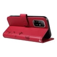 thumbnail image 2 of Flip Phone Case for OPPO A95 5G, Kickstand and 3 Card Slots, Shockproof and Scratch Resistant, Red, 2 of 14