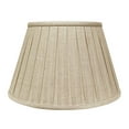 thumbnail image 1 of Slant Linen Box Pleat Softback Lampshade with Washer Fitter, Oatmeal, 1 of 1