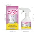 thumbnail image 4 of Bathroom Descaling Cleaner, Water Stain And Lime Remover, Powerful Tile And Faucet Cleaner, Deep Cleaning Bathroom Stain Remover, Hard Water Deposit Cleaner For Toilet Bathtub, 4 of 9