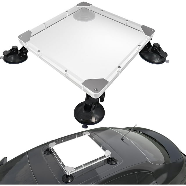 Starlink Mini Suction Cup Mount for Car Sunroofs or Windows, Secure Satellite Mounting Kit for RV, Vans, SUV, Car Roof, Truck, Boats – Durable PC Cover, Quick Release, All-Weather Protection