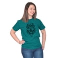 thumbnail image 4 of Geometric Feather Wolf Dreamcatcher Men's Graphic T Shirt Tees Brisco Brands L, 4 of 6