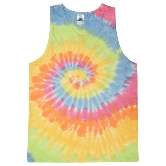 Tie-Dye CD3500 Adult 5.4 oz., 100% Cotton Tie-Dyed Tank