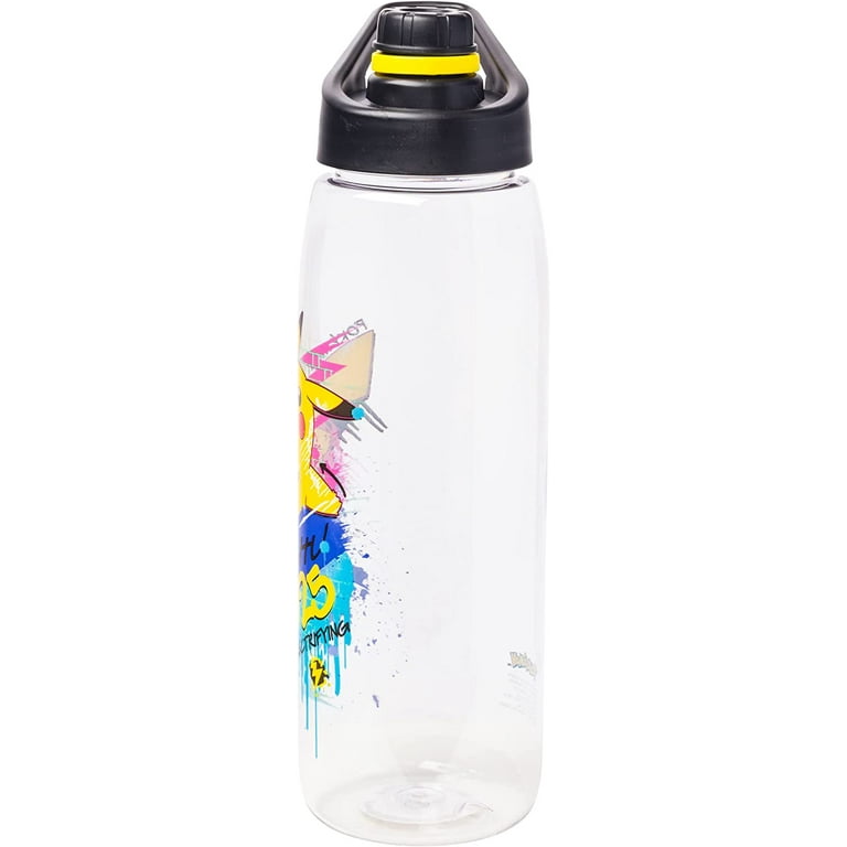 Pokemon Pikachu BPA Free Tritan Water Bottle Drink Container Kids Mug  17.5-oz