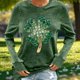 thumbnail image 4 of Xuyuer Women St. Patrick's Day Sweatshirts Shamrock Shirt Clover Printed Long Sleeve Irish Gift Casual Loose Fit Tops Hooded Sweatshirt, 4 of 6