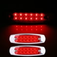 thumbnail image 2 of SCITOO fit for Boats Truck Trailer Pickups Universal Side Lights 12LED 2X Red Side Marker Clearance Lights Tail Lamps 12V Trailer Clearance Lights, 2 of 4