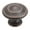 Oil-Rubbed Bronze, variant on Amerock Inspirations 1-3/4 inch (44mm) Diameter Satin Nickel Cabinet Knob