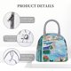 thumbnail image 4 of Disketp Coastal Cat By The Window Bolsa Térmica para Almuerzo, Lonchera con Abertura Amplia y Gran Capacidad, Organizador Reutilizable para Mujeres, Hombres y Adultos, 4 of 6