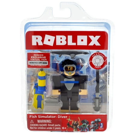 Roblox Fish Simulator: Diver Action Figure