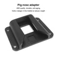 thumbnail image 2 of Foldable Bike Bag Rack ABS Luggage Carrier Mounted Hanger Block Adapter Bolt Mounted Converter Cycling Replacement for Brompton 3SIXTY, 2 of 7