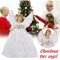 thumbnail image 4 of Adorno de árbol de Navidad, Ángel para árbol de Navidad, Ángel de Navidad tradicional, Ángel de adorno de árbol de ángel de plástico, 4 of 5