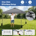 thumbnail image 3 of Gianna 10ft Pop-Up Canopy Tent, Portable Outdoor Waterproof Shade with Sand Bags for Beach, Events, and Backyard Parties, 3 of 5