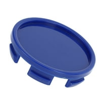 Unique Bargains Universal Car Wheel Center Hub Cap Rim Cover Hub Caps Snap-in Plastic 58mm 2.28" OD Blue