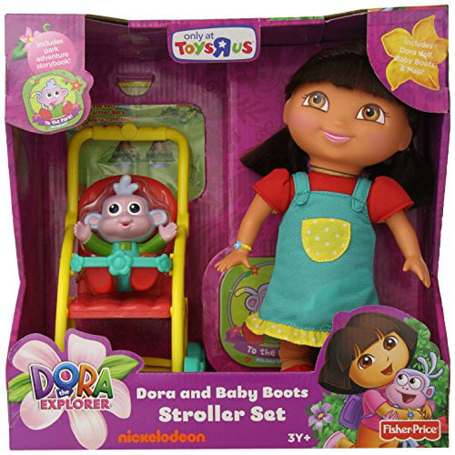 Boots and Dora the Explorer Stroller 
