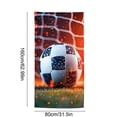 thumbnail image 3 of Hyknon Oversized Soccer-Themed Beach Towels Lightweight Microfiber Beach Towel Quick Dry Sand Free Travel Pool Towels for Bath Swim Men, 3 of 6