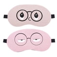 thumbnail image 4 of Bangcool Eye Mask Creative Face Pattern Sleeping Mask Eye Shade Eye Blinder with Ice Pack, 4 of 10