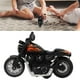 thumbnail image 3 of Motocicleta de juguete de aleación eléctrica, modelo de moto juguete, con música luz, para regalo de ni?os, decoración de motocicletas, resistente al desgaste, resistencia a caída, 2 colores(Negro) Ecomeon no, 3 of 4