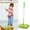 Green, variant on Ywbawe Extendable Microfiber Flat Mop with Squeegee 2-in-1 Window Cleaning Tool for Indoor Outdoor Use 1-Pack