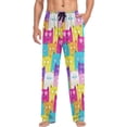 thumbnail image 3 of GZHJMY Cat Pajama Pants for Men, Lounge Pants Lightweight Men Pajama Bottoms with Drawstring Pockets, Christmas New Year Birthday Gifts, Medium, 3 of 6