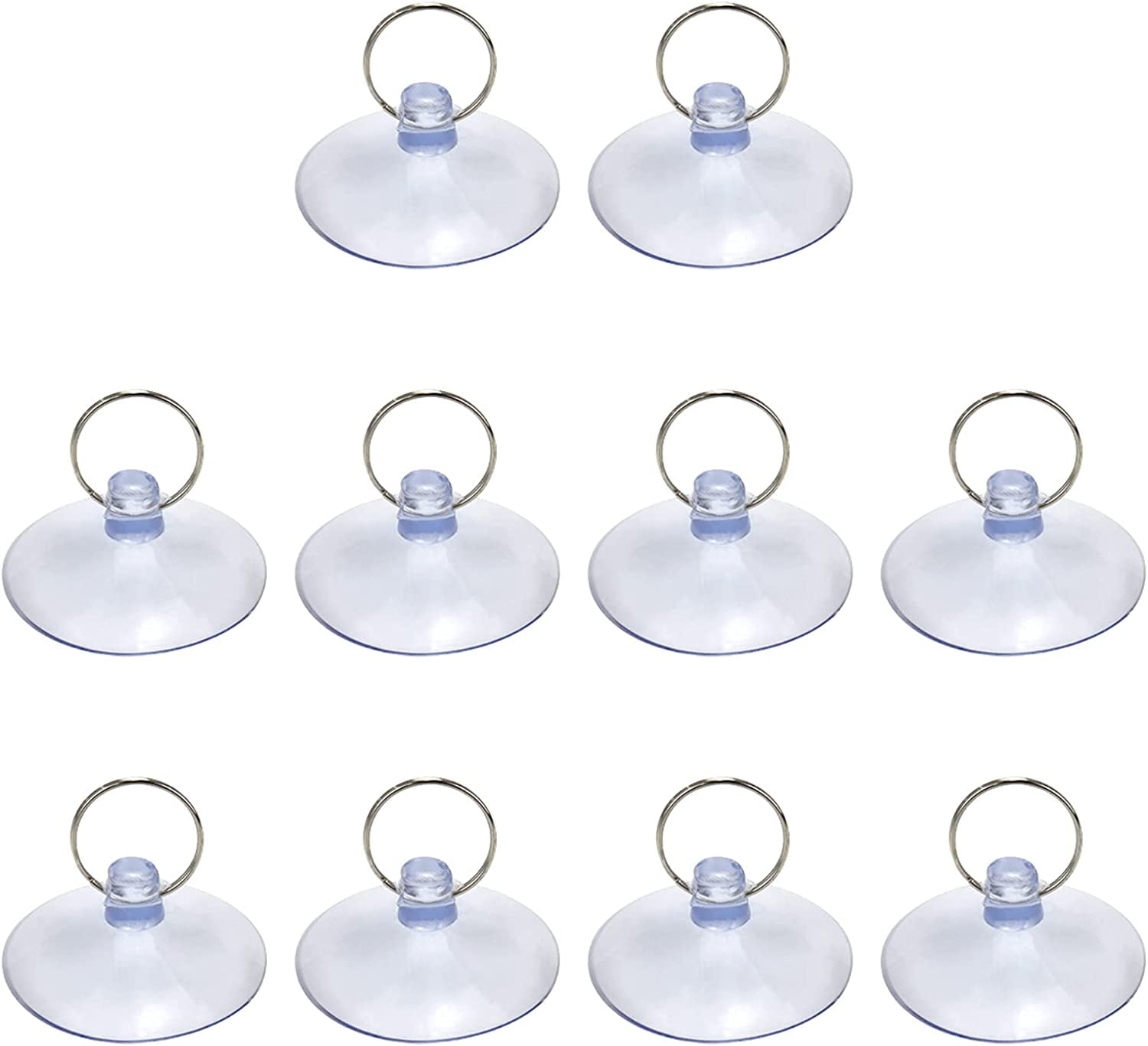 10 Pack 50MM/2" Suction Cup with Ring Suction Cup Sucker for Wall