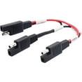 thumbnail image 4 of GHSDFBB SAE Y Splitter Adapter Cable 18AWG SAE 2-Way Adapter,1 to 2 SAE Y Splitter SAE DC Power Automotive Connector Extension Cable for Solar Panel Charging(20cm/Red Black-White), 4 of 7