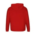 thumbnail image 4 of Dolkfu Sudadera con capucha para hombre con estampado de flores, sudadera con capucha y cordón, blusa casual con bolsillo para hombre XXXXL, 4 of 5