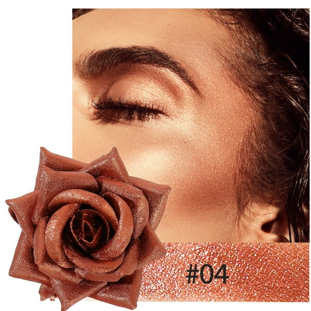 Iluminador rosa con textura fina y brillo duradero. Disponible en 3 colores. Maquillaje facial.