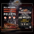 thumbnail image 2 of Bear Mountain BBQ 100% Natural Hardwood Maple Sweet Flavor Pellets, 20 Pounds, 2 of 8
