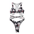 thumbnail image 1 of Bikini sexy de dos piezas para mujer, traje de baño con almohadilla de realce, conjunto de ropa de playa Fridja  nalpqowj54475, 1 of 6