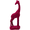 Powder, variant on JUANCHENG Modern Minimalist Giraffe Statue Resin Animal Figurine for Living Room TV