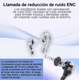thumbnail image 5 of Audífonos Bluetooth 5.3 Inalámbricos De Transparente Blanco, 5 of 5