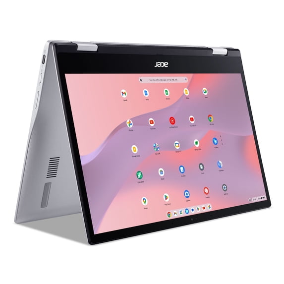 Restored Acer Spin 513 Chromebook, 13.3" FHD IPS Multi-Touch Corning Gorilla Glass Display, Qualcomm Snapdragon 7c Compute Platform, 4GB RAM, 64GB eMMC, CP513-1H-S60F (Refurbished)