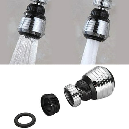 ZeAofa 360 Rotate Swivel Water Saving Kitchen Faucet Tap Aerator Nozzle Filter Adapter