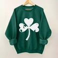 thumbnail image 3 of Gytharion Women's St. Patrick's Day Sweatshirts Loose Comfy Shamrock Crew Neck Tee Tops Lightweight Casual Long Sleeve Holiday Pullovers Cute St Patricks Shirts for Women, 3 of 3
