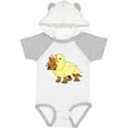 thumbnail image 3 of Inktastic Easter Duck Triceratops Boys or Girls Baby Bodysuit, 3 of 5
