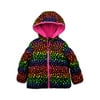 Skechers Baby Toddler Girl Rainbow Heart Winter Jacket Coat