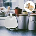 thumbnail image 3 of Ceramic Sugar Bowl and Cream Pitcher Set with Bamboo Tray and Spoon for Home Hotel, 3 of 6