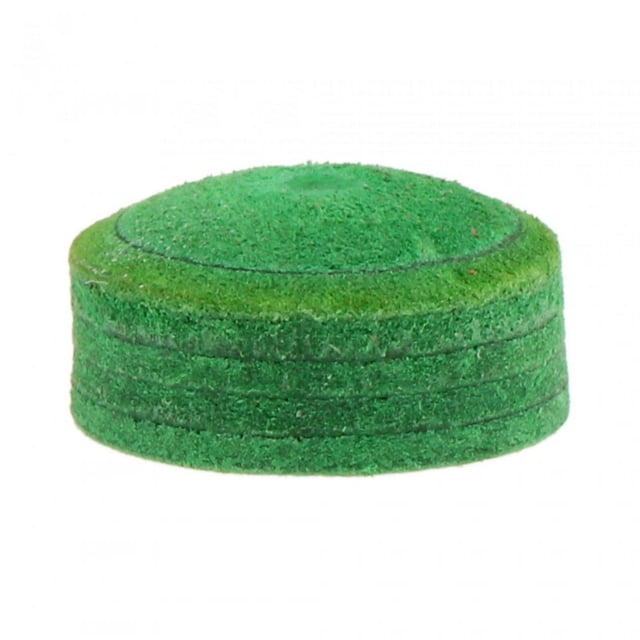 jinwen Billard Billard Cue Tip Réparation Durable Billard Cue Tête Billard Accessoires Vert