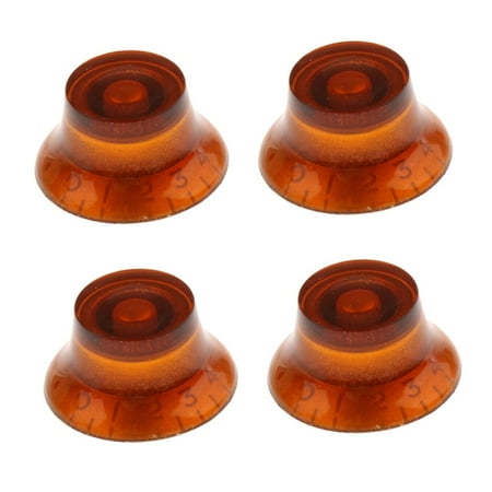 4pcs Top Hat Bell Style Guitar Knobs For Electric Guitar