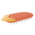 thumbnail image 2 of asddcavvf Flexible Fruit Brush Carrot Pattern Brush | Bendable Fruit Vegetable Cleaning Brush | Carrot Shape Multiple Bendable Fruit Vegetable Cleaning Brush For Food Veggies, 2 of 6