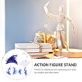 thumbnail image 2 of MasteelfCA 1 Set Action Figure Stand Clear Toy Doll Holder Figurine Model Display Rack, 2 of 9